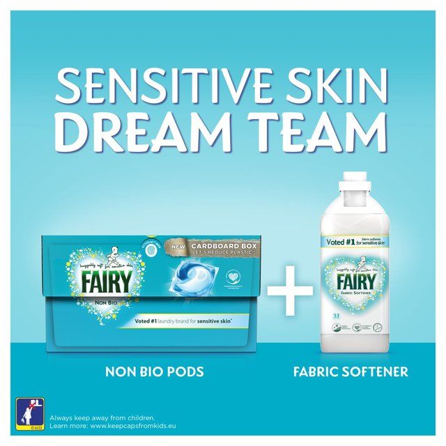 Fairy Non Bio Pods Washing Capsules For Sensitive Skin 33 Washes   33 per pack GOODS M&S   