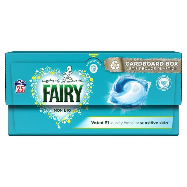 Fairy Non Bio Pods Washing Capsules For Sensitive Skin 25 Washes   25 per pack