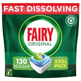 Fairy All In One Original Dishwasher Tablets   130 per pack GOODS M&S   