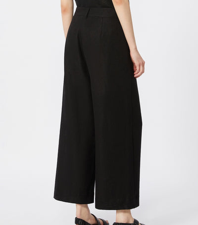 Pantalons culottes en mélange de lin Max Mara Abissi - Acheter en ligne sur McGrocer
