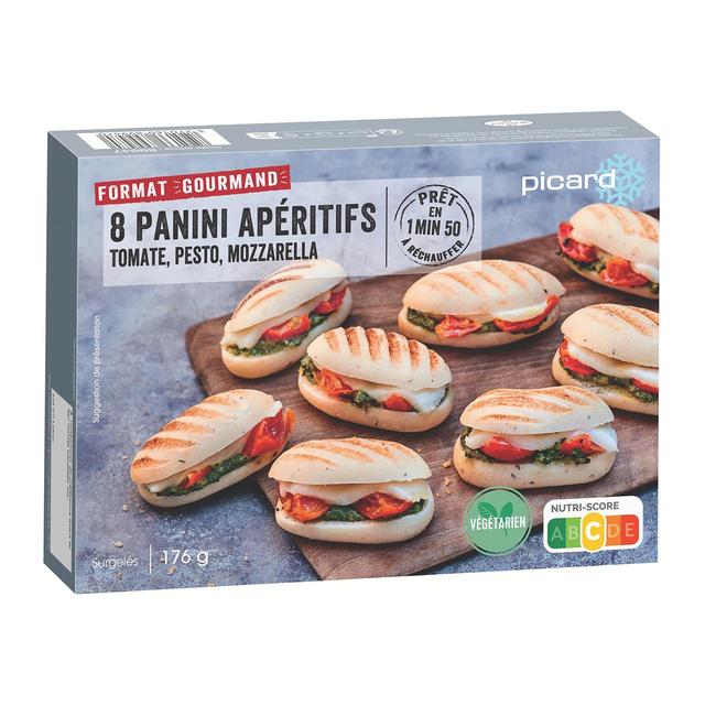 Picard Tomato Pesto & Mozzarella Mini Paninis 176g   176g GOODS M&S   