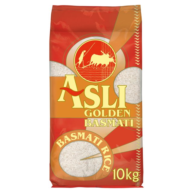 Asli Sella Golden Basmati Rice   10kg GOODS M&S   