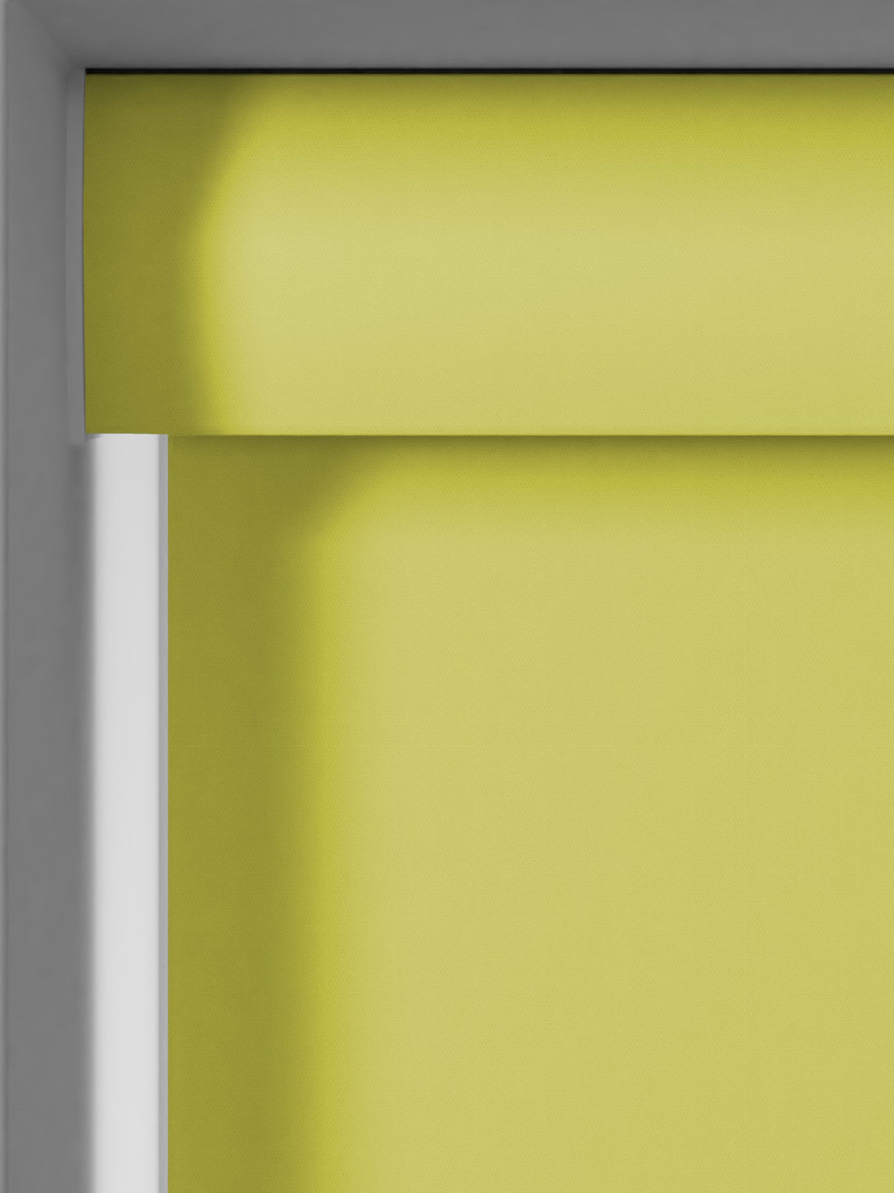 Next Zest Green Echo blackout roller blind cream, UK version