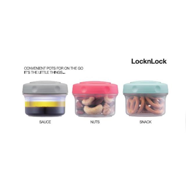 Lock & Lock 3 Pce Mini Round Storage Set GOODS M&S   