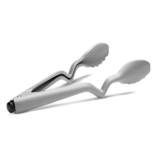 Dreamfarm Clongs Grey Click-lock Serving Tongs