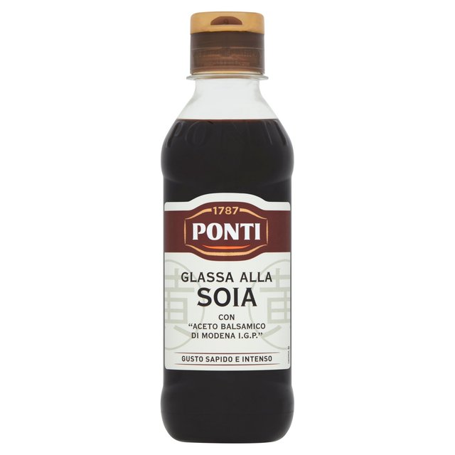 Ponti Soy Glaze with Balsamic Vinegar of Modena   240g GOODS M&S   