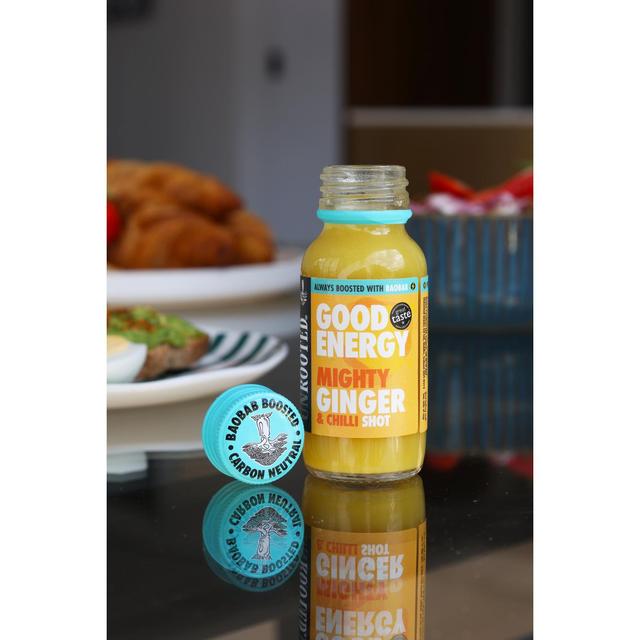 Unrooted Good Energy Mighty Ginger & Chilli Shot   60ml GOODS M&S   