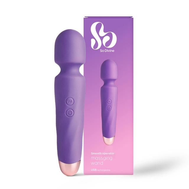 So Divine Smooth Operator Vibrating Massage Wand GOODS M&S   