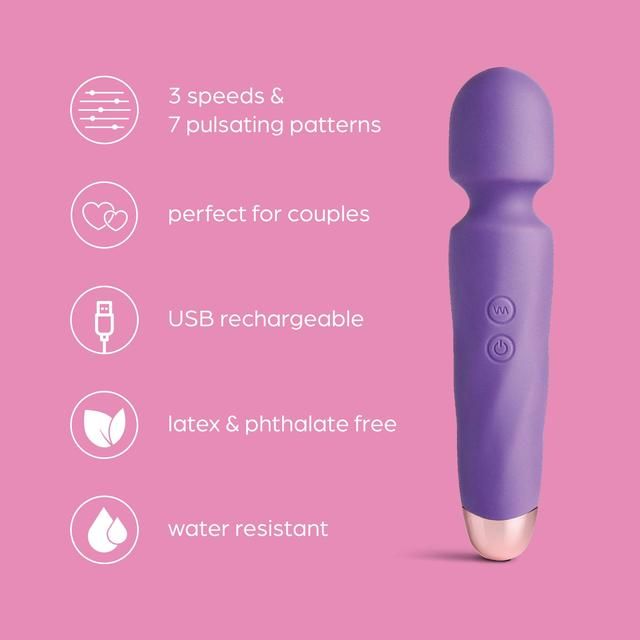 So Divine Smooth Operator Vibrating Massage Wand GOODS M&S   