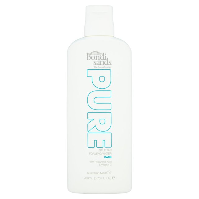 Bondi Sands Pure Self Tan Foaming Water Dark 200ml   200ml GOODS M&S   