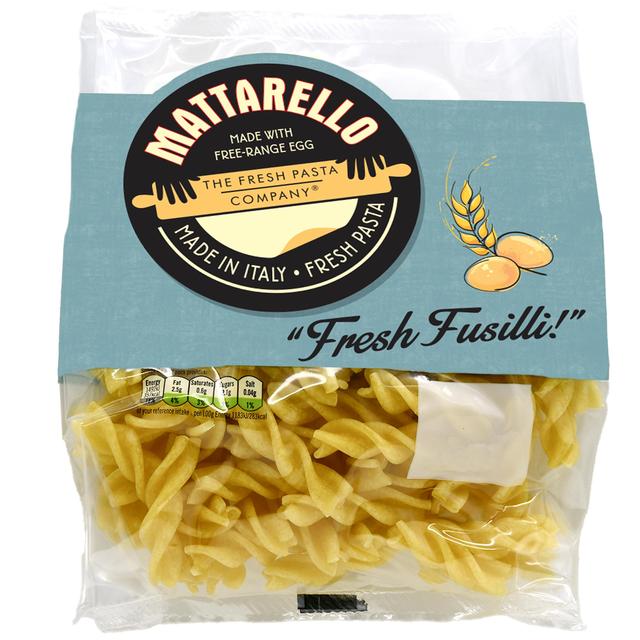 Mattarello Fresh Egg Fusilli   250g