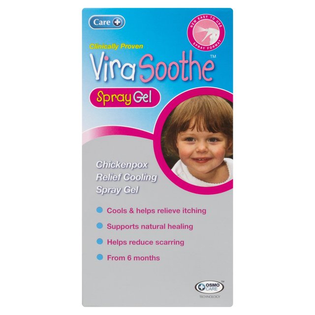 ViraSoothe Chicken Pox Relief Spray Gel   60ml