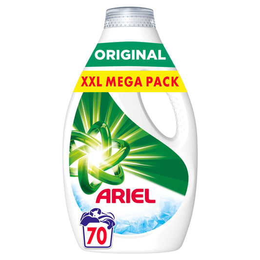 Ariel Original Washing Liquid 2.45L (70 Washes) detergents & washing powder Sainsburys   