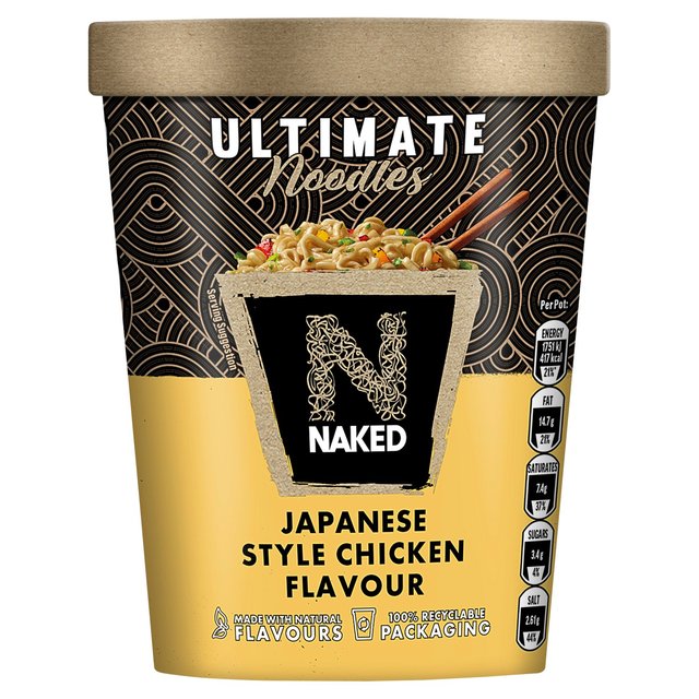 Naked Ultimate Noodles Japanese Style Chicken Flavour   90g