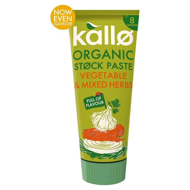 Kallo Organic Vegetable and Mixed Herbs Stock Paste    100g GOODS M&S   