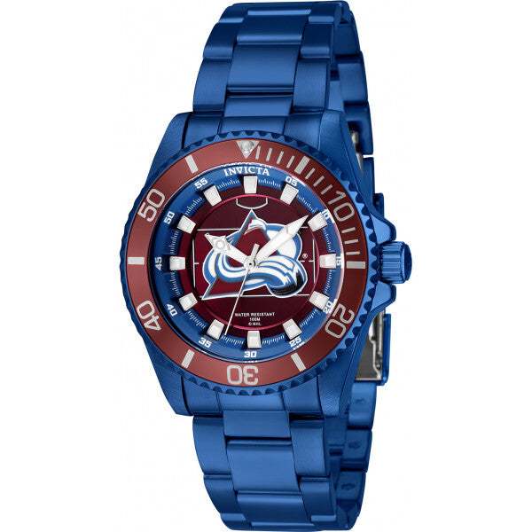 Invicta blue ladies NHL watch stainless steel - British product