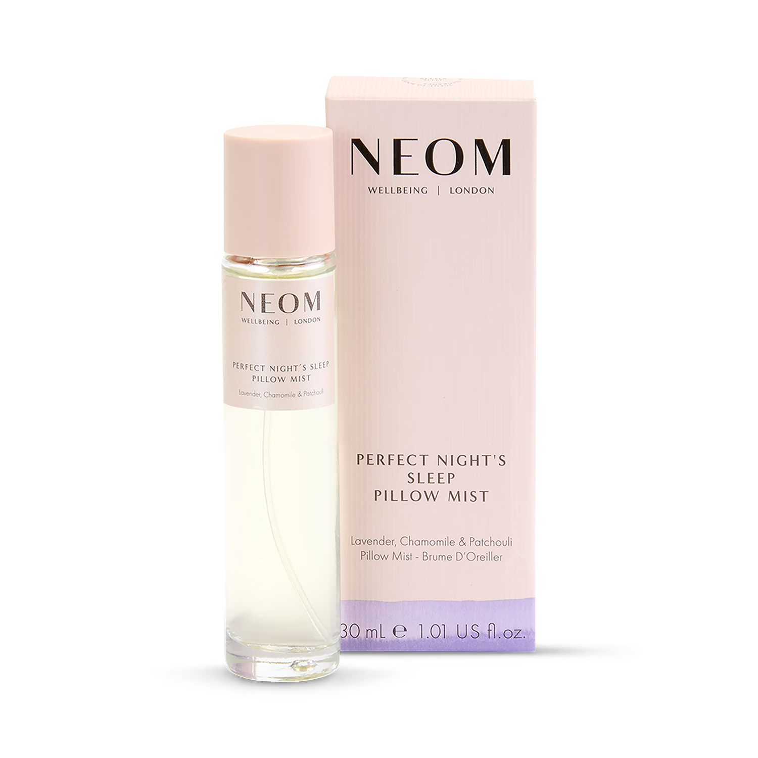 NEOM Perfect Night's Sleep Pillow Mist 30ml, imported from the UK