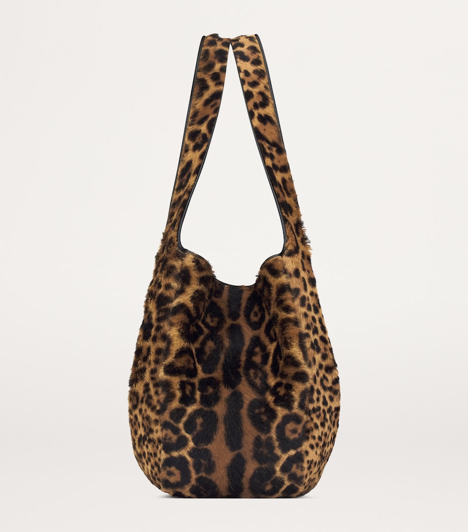 Saint Laurent Leopard Bea tote bag - British product