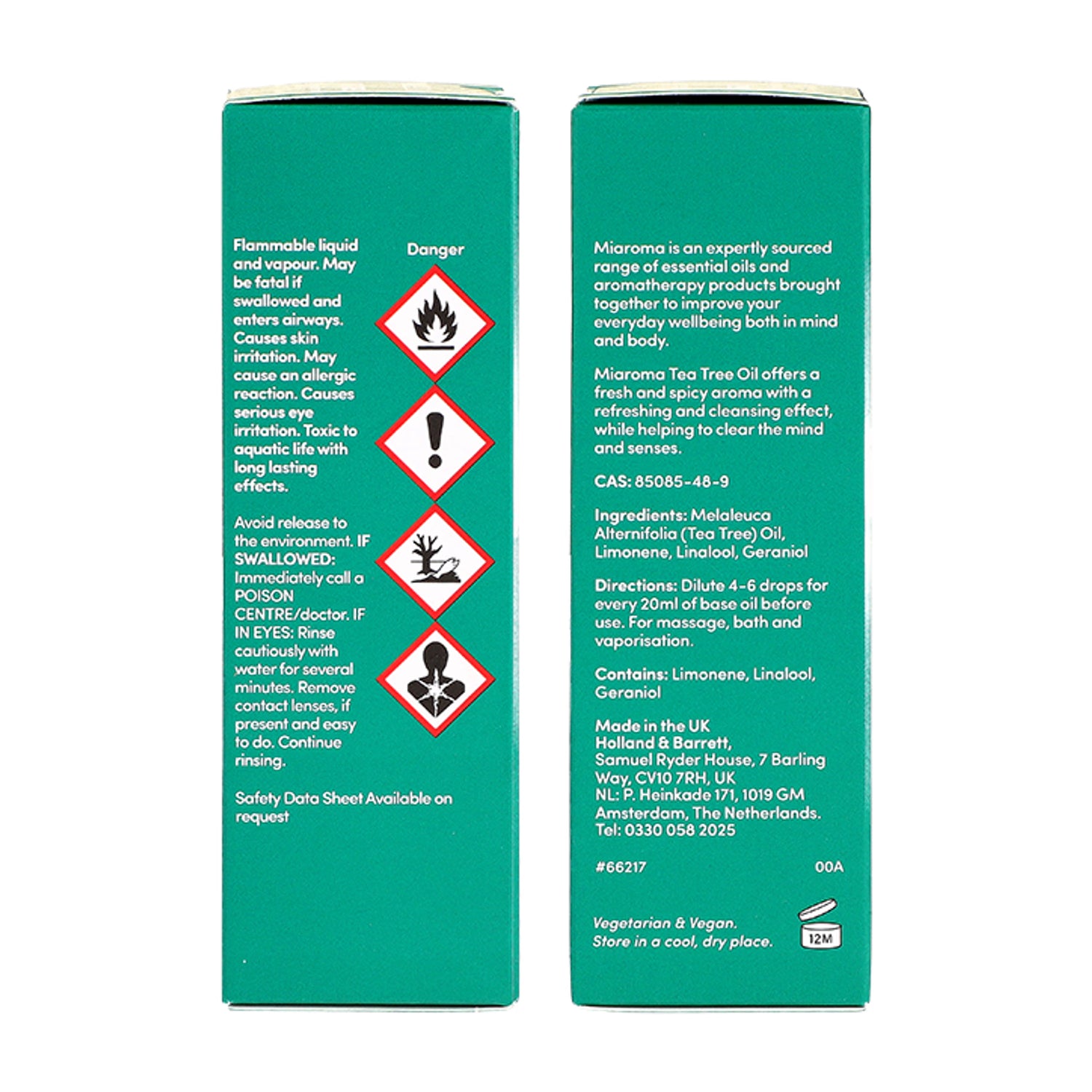 Miaroma Tea Tree Pure Essential Oil 20ml