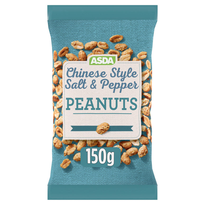 ASDA Chinese Salt & Pepper Crunchy Baked Peanuts 150g