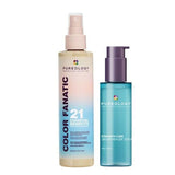 Pureology Strength Cure Duo hair serum and spray, imported from the UK