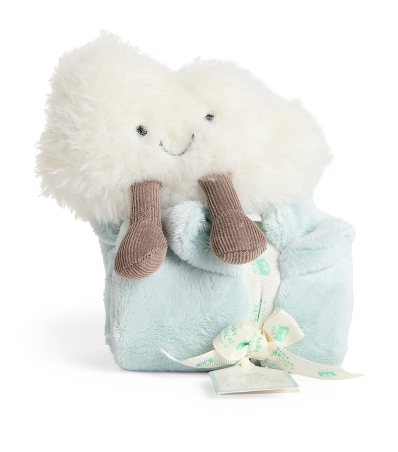 Soft Strawberry Design Baby Rattle with Hollow Centre 18cm x 6cm