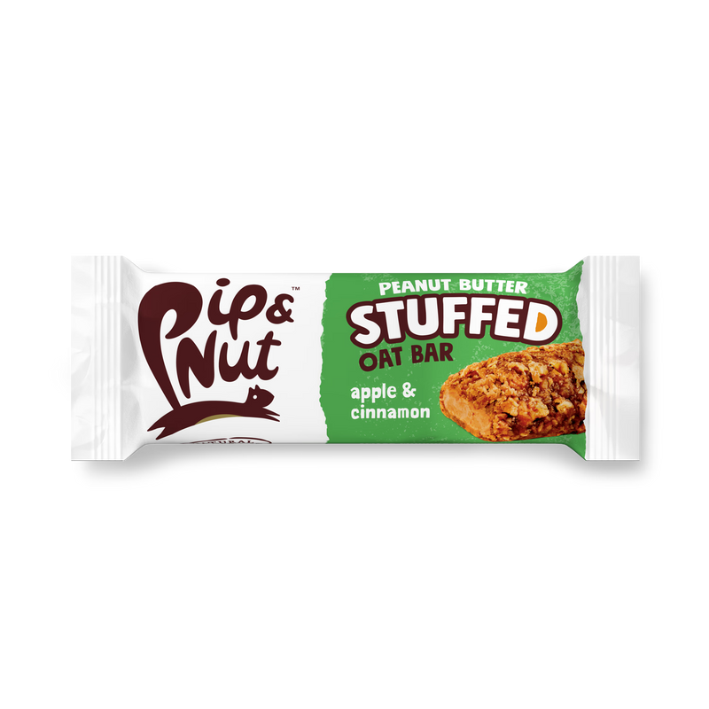Pip & Nut apple cinnamon oat bar 48g (British brand)