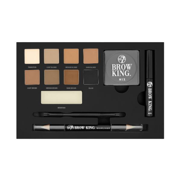 W7 Brow King Ultimate Eyebrow Palette GOODS Superdrug   