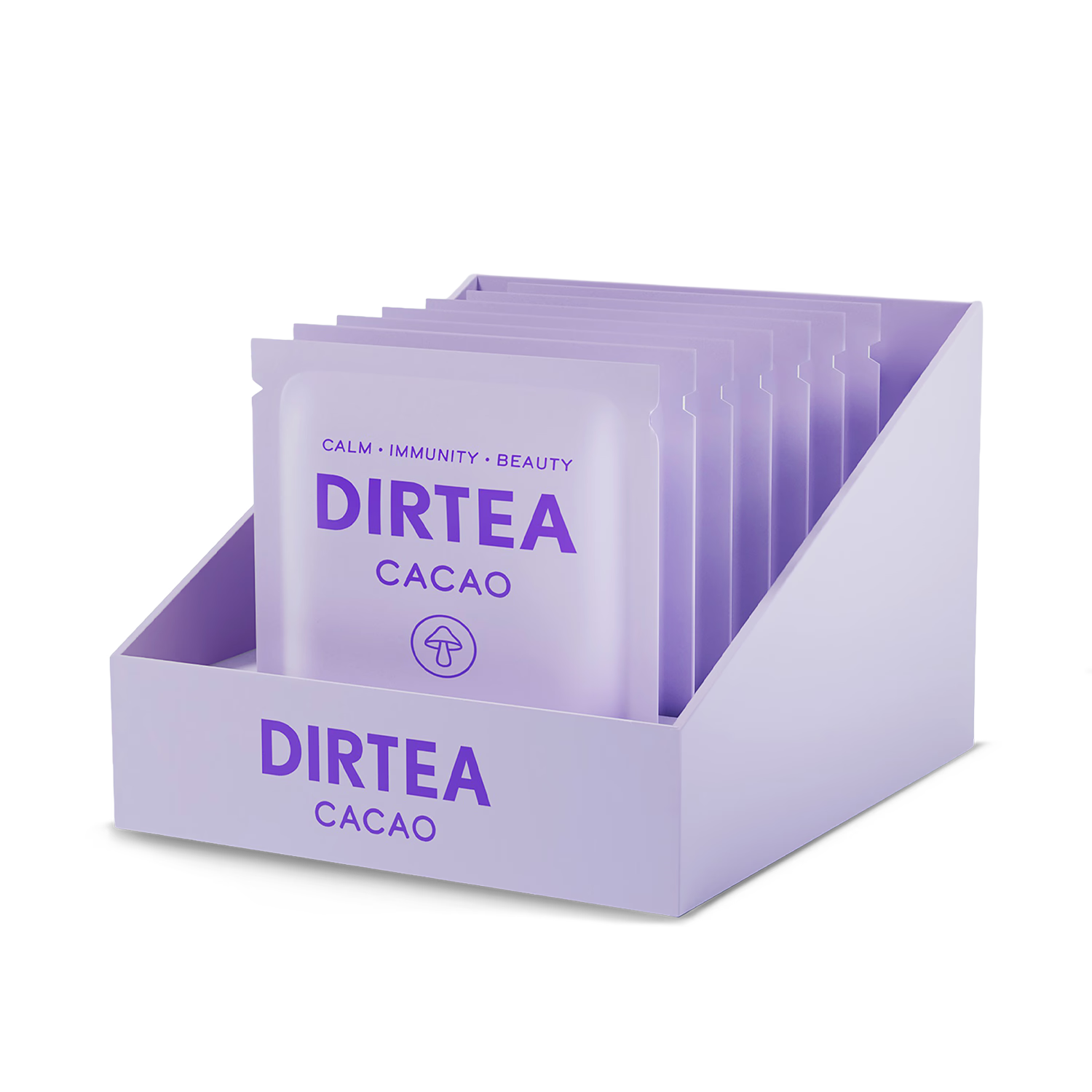 DIRTEA cacao mushroom super blend 7 sachets, UK version