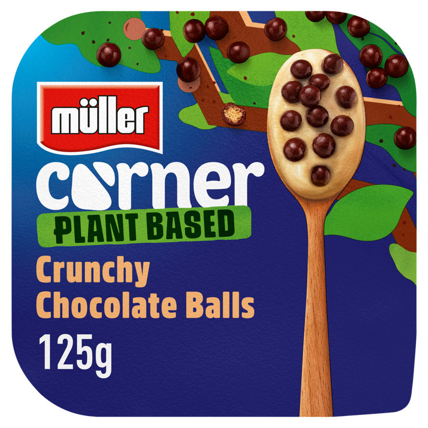 Muller Corner Plant Based Crunchy Chocolate Balls 125g