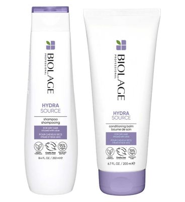 Biolage Professional Hydrasource Hydrating Shampoo and Conditioner for dry hair