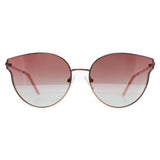 Guess gold cat eye sunglasses GF0353 with mirrored rose gold lenses - British product