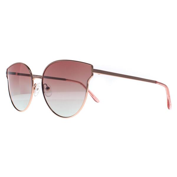 Guess gold cat eye sunglasses GF0353 with mirrored rose gold lenses - British product