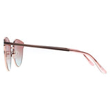 Guess gold cat eye sunglasses GF0353 with mirrored rose gold lenses - British product