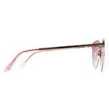 Guess gold cat eye sunglasses GF0353 with mirrored rose gold lenses - British product