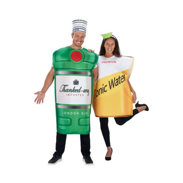 Orion Costumes Adult Gin & Tonic 2 in 1 Costume  One Size GOODS Superdrug   