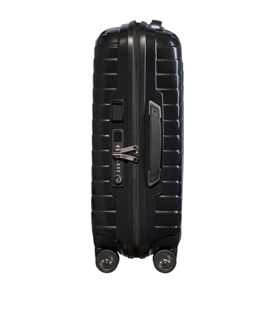 Samsonite 55cm hard shell suitcase with TSA lock (British brand)