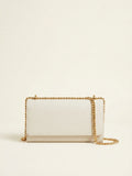 Prada leather wallet-on-chain 21cm, imported from the UK