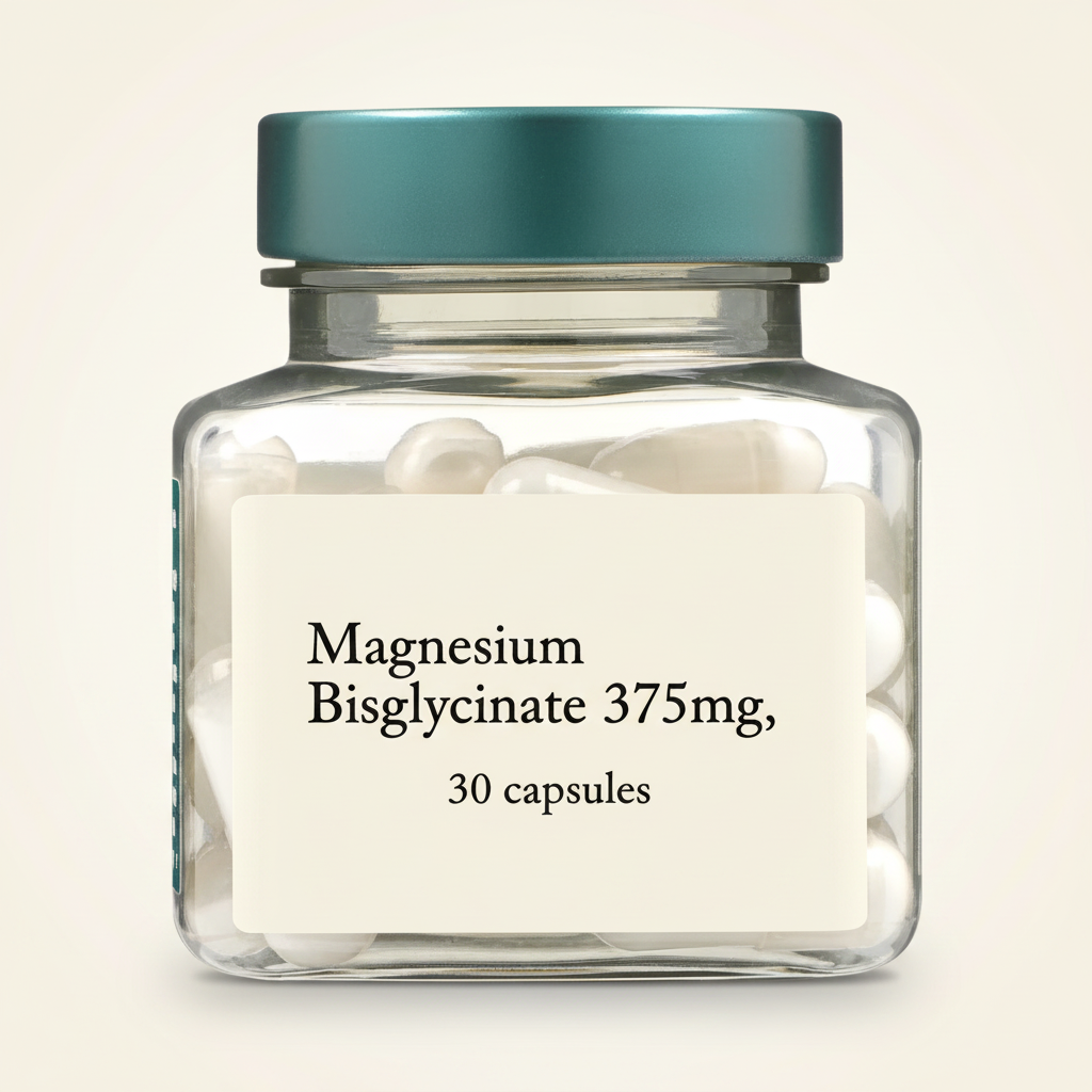 Holland & Barrett Magnesium Bisglycinat 375mg 30 Kapseln