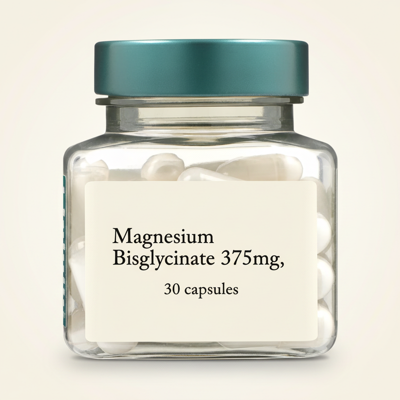 Holland & Barrett Magnesium Bisglycinat 375mg 30 Kapseln