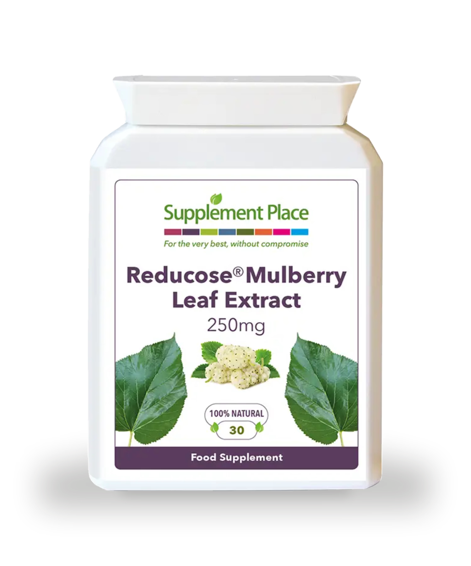 Supplement Place Mulberry Leaf Extract 250mg 30 capsules, imported from the UK