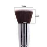 Nanshy Flawless Flat Top Kabuki Foundation Brush (Black) GOODS Superdrug   