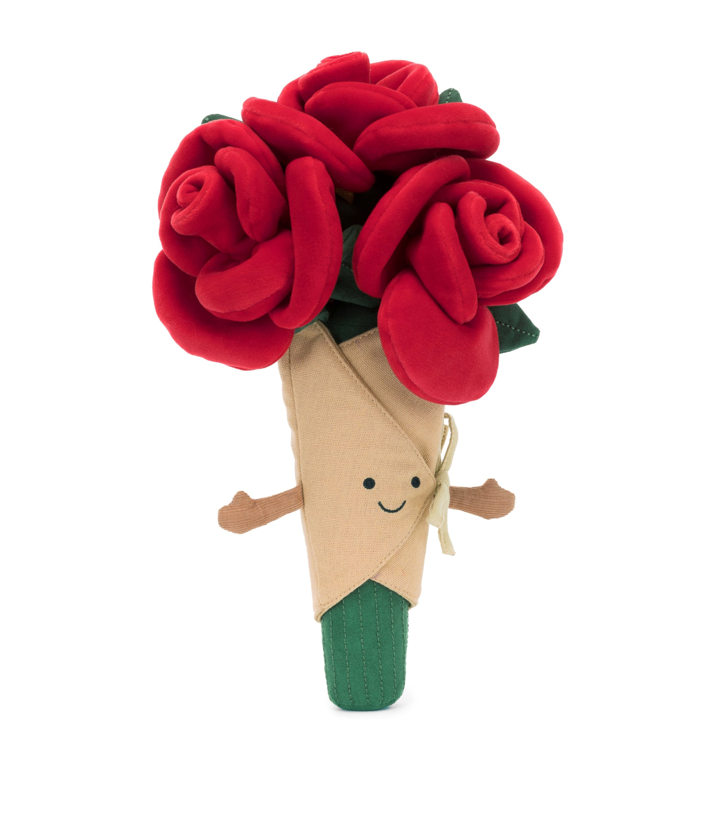 Jellycat Rose Bouquet soft toy 30cm, UK version