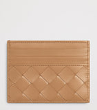Bottega Veneta Nappa Leather Card Holder with Intrecciato weave (British brand)