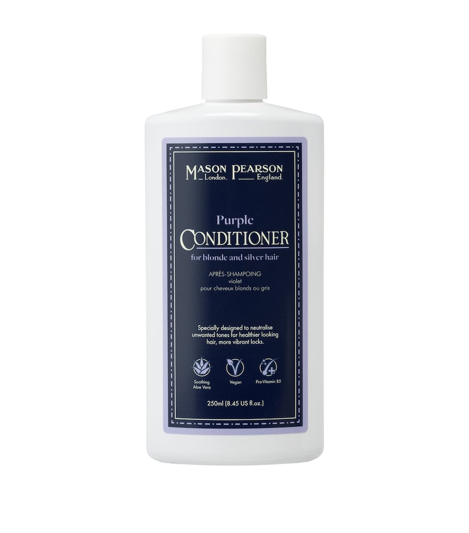 Mason Pearson purple conditioner 250ml bottle, imported from the UK
