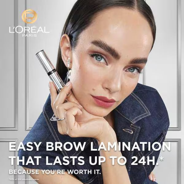 L'Oréal Paris Infallible Brows 24H Brow Lamination, imported from the UK