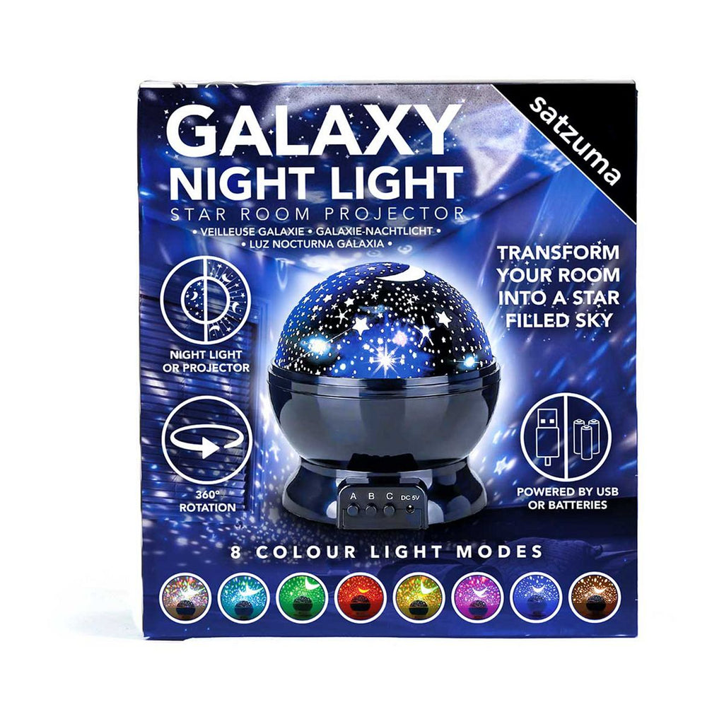 Satzuma Galaxy Night Light Projector