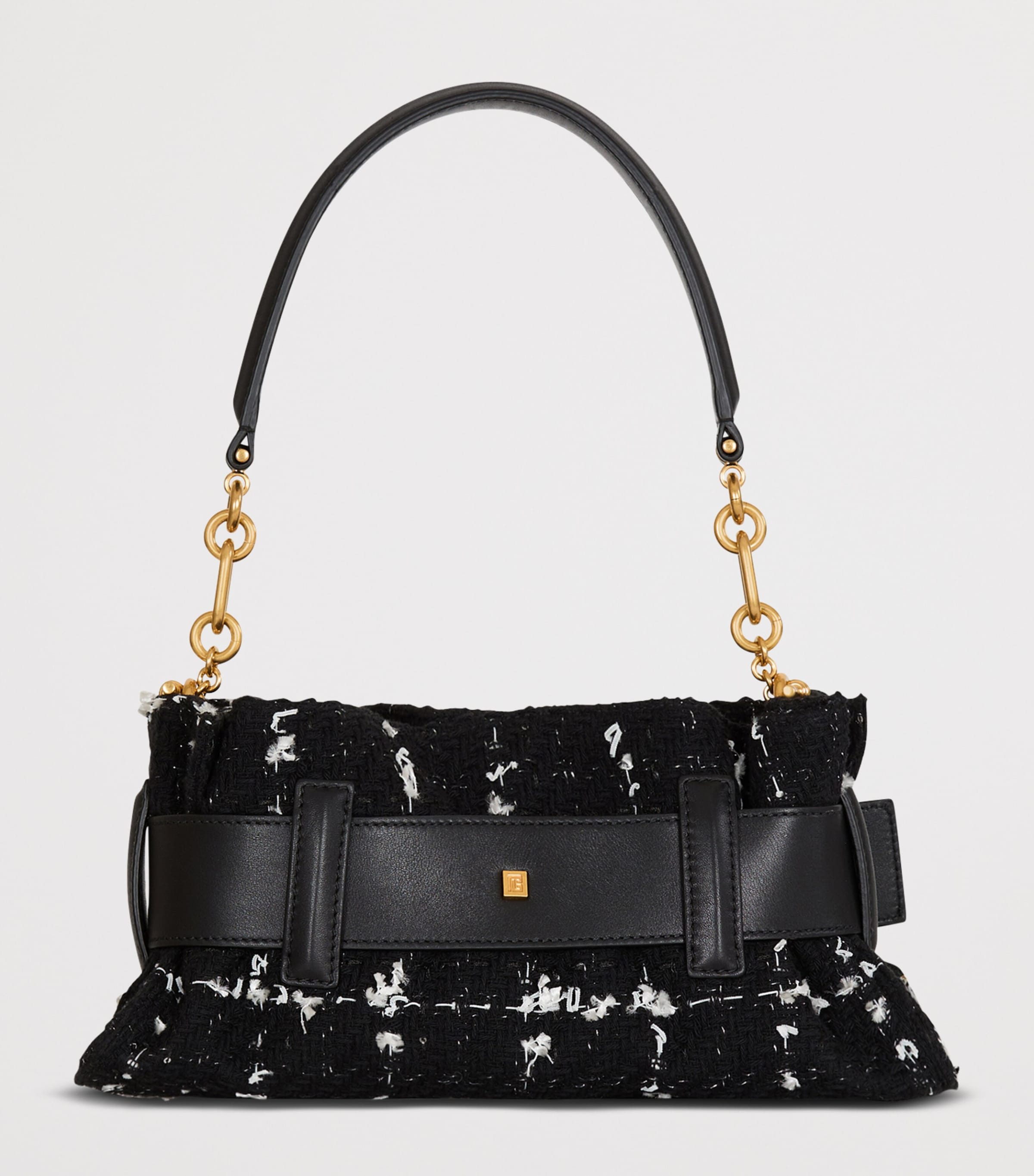 Balmain Mini Tweed Anthem shoulder bag - British product