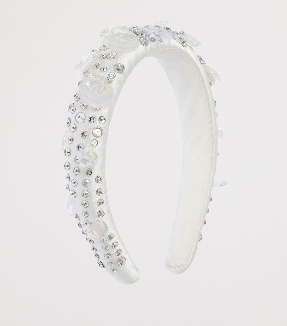 Tutu Du Monde Treasure headband satin pearl embellished (British brand)