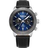 Timberland Black Raynham men's watch with leather strap - British product